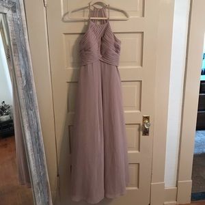 Azazie Ginger Taupe Dress - Size A2